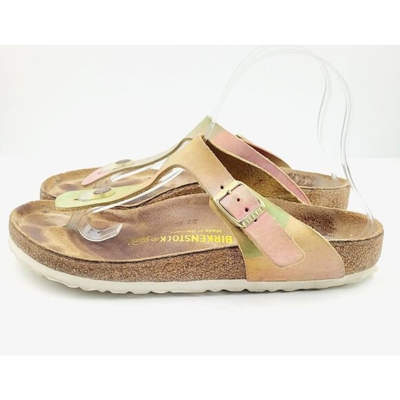 Birkenstock Gizeh Tie Dye Sandals - Size 39 / US‎ 8 - Picture 6 of 9